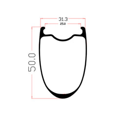 700C Gravel-Laufräder G25