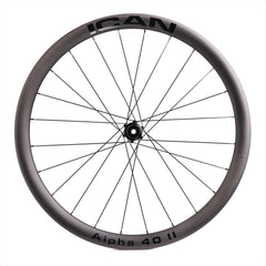 ICAN Alpha 40 II disc wheels