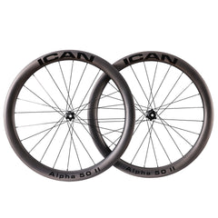 ICAN Alpha 50 II disc wheels