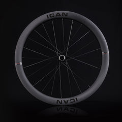 ICAN AERO 50 II disc wheels with upgraded rim profile and D91 hubs