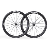 ICAN Aeris 50 disc carbone spoke wheelset 45T ratchet