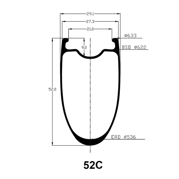 UCI Approval AERO 52 WD Disc