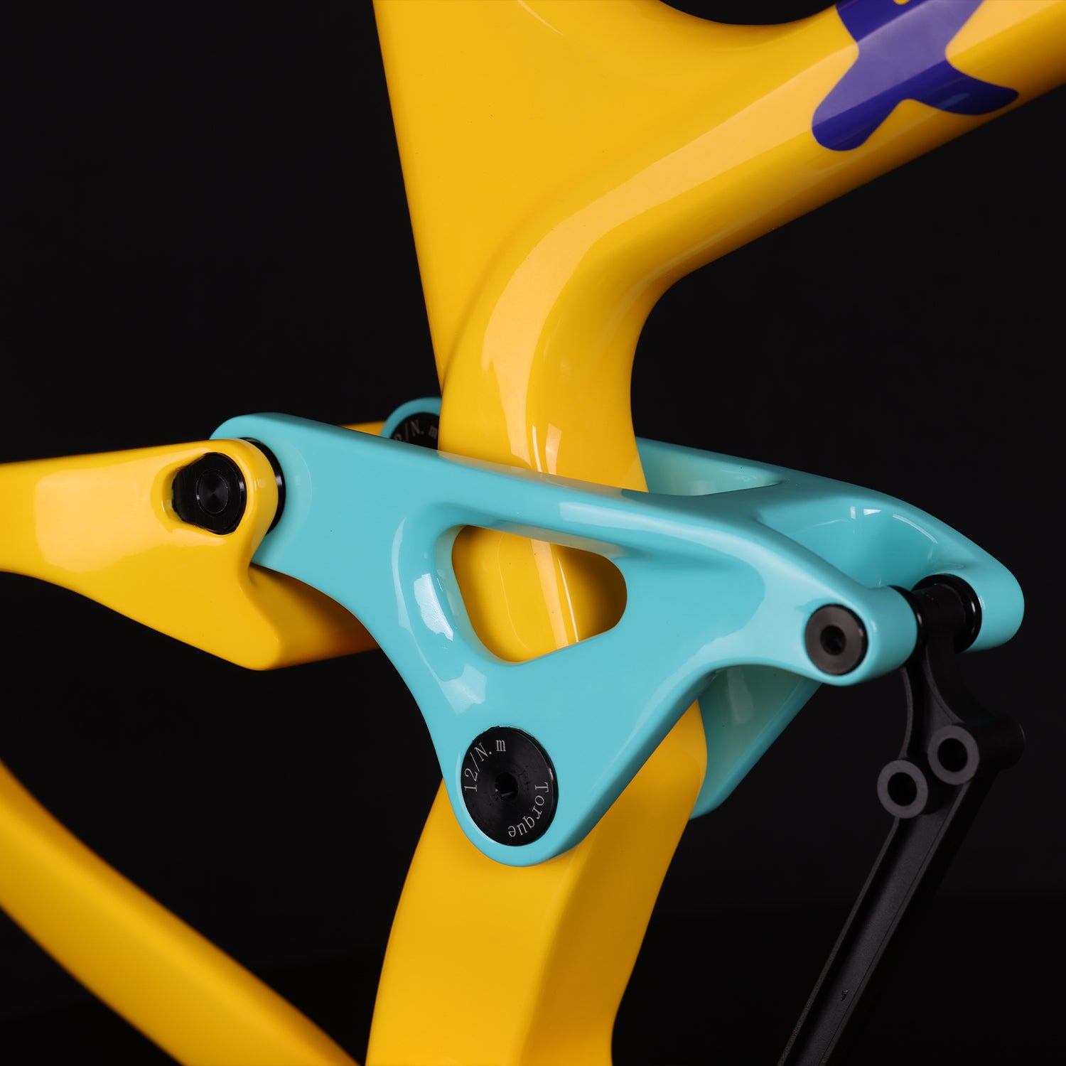 Verfügbar Lackierter Enduro MTB Rahmen P9
