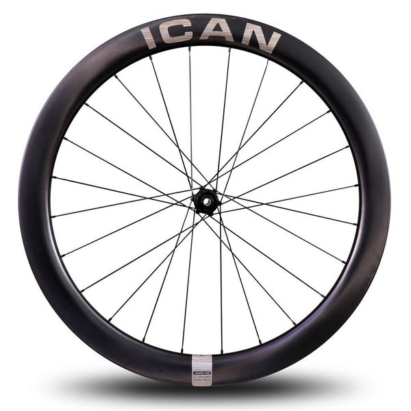 ICAN Carbon Disc Road Bike Wheels AERO 52Disc 21mm Inner Width