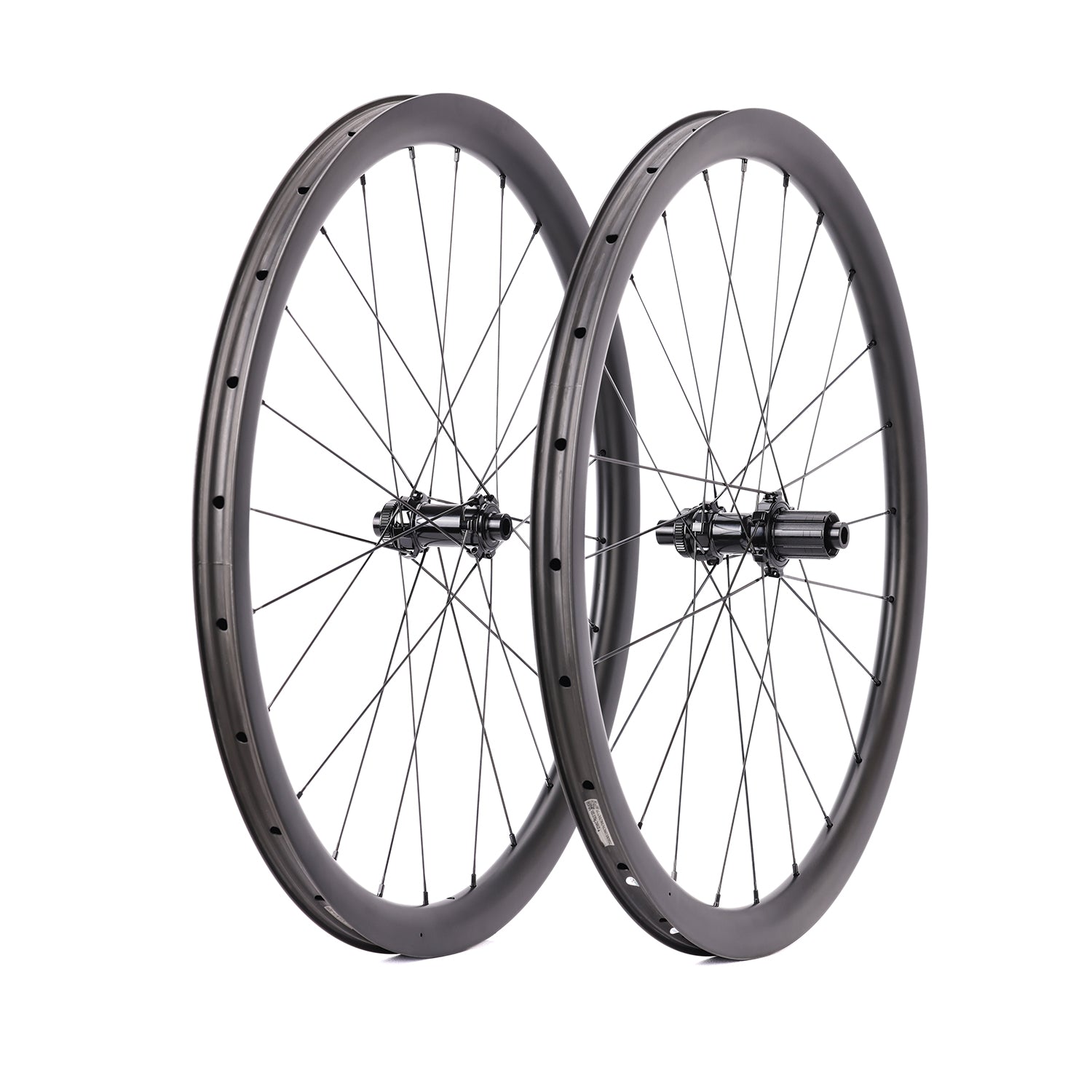 ICAN 650B G25 gravel wheels without logos