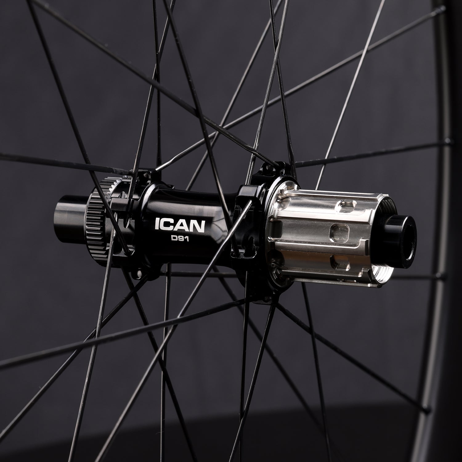 ICAN AERO 40 II disc wheels with upgraded rim profile and D91 hubs