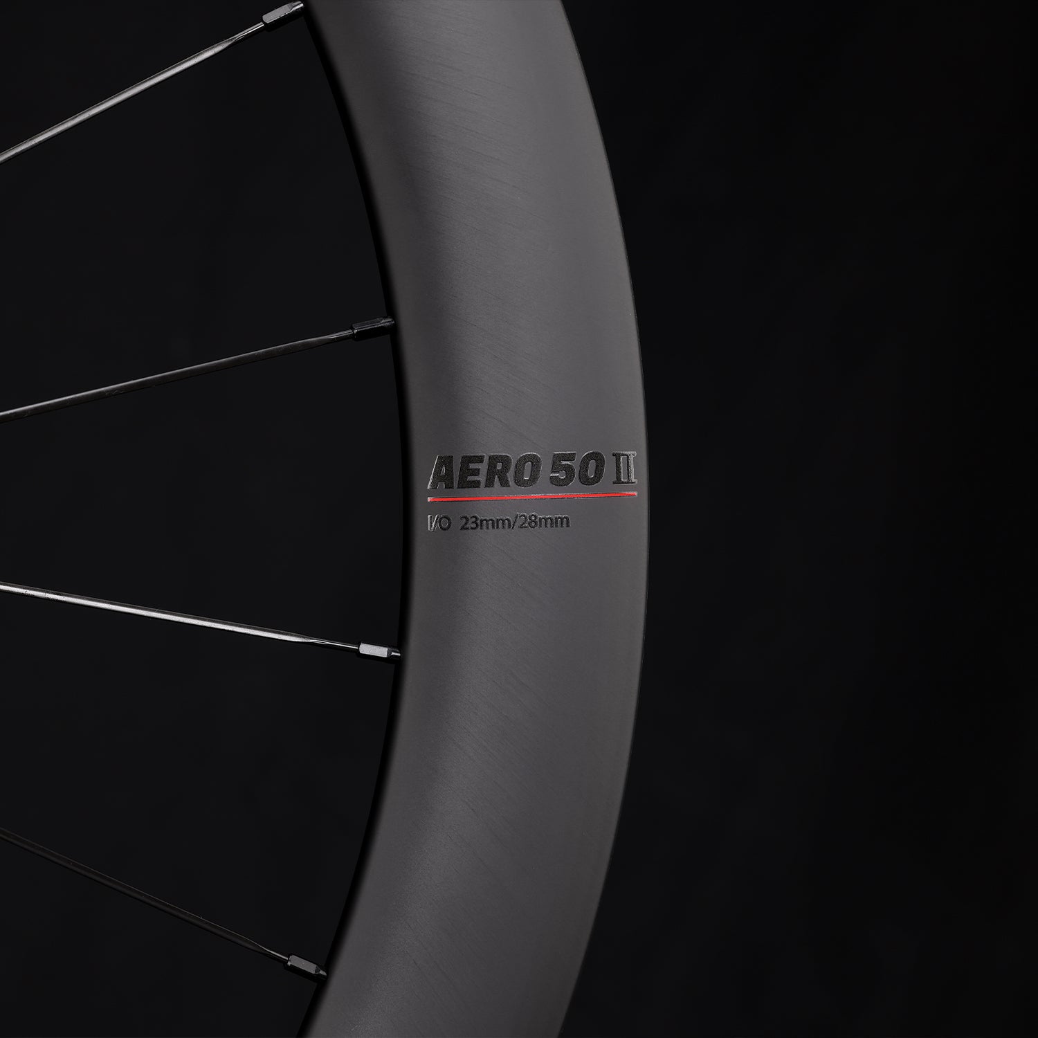 ICAN AERO 50 II disc wheels 23mm width with DT240EXP 36T 