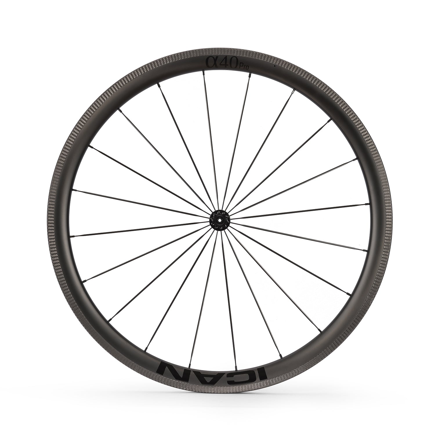 ICAN Alpha 40 pro rim brake carbon wheels R11 hub