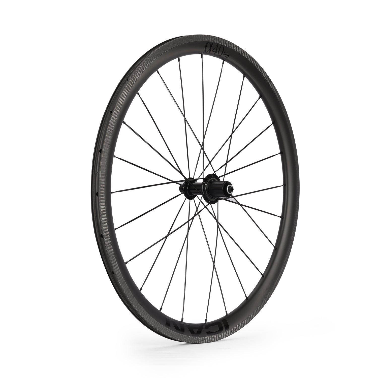 ICAN Alpha 40 pro rim brake carbon wheels R11 hub