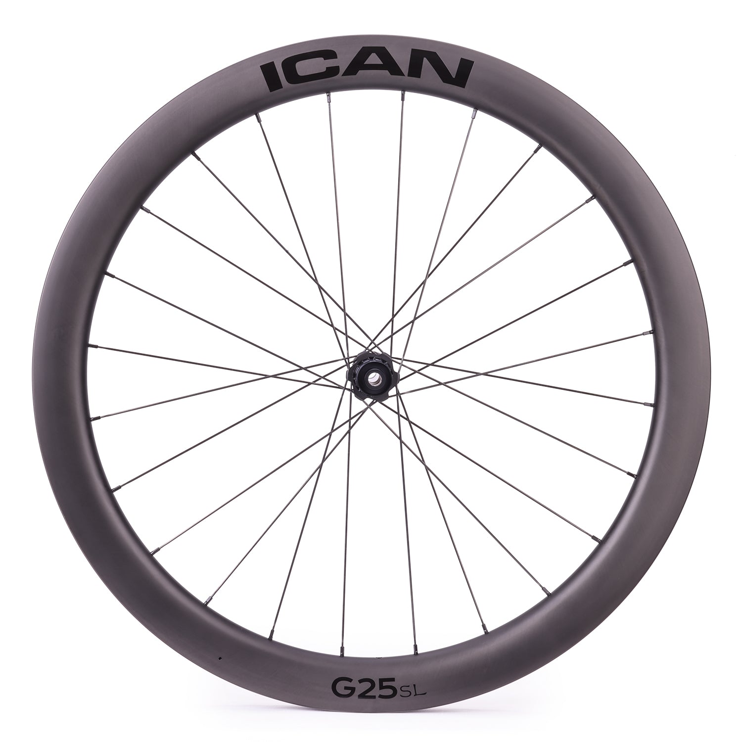 ICAN 700C G25 SL gravel wheels with DT Swiss hubs
