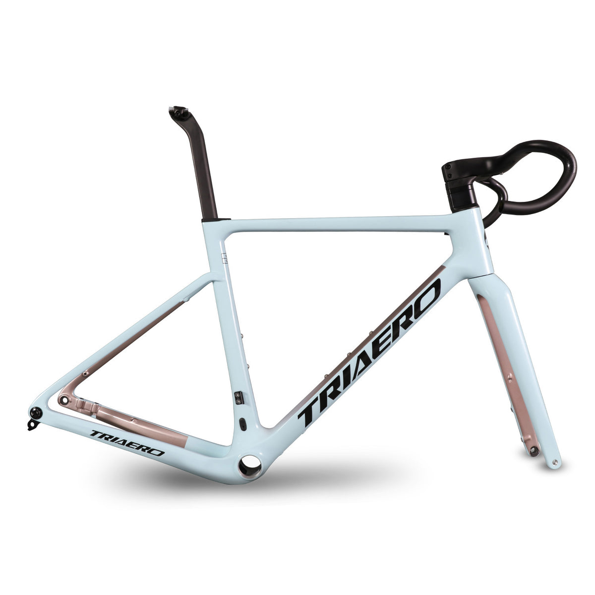 ICAN UCI gravel bike frame Graro without bolts