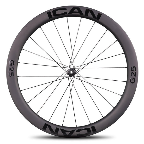 ICAN carbon gravel wheels 700C G25 with DT Swiss hub