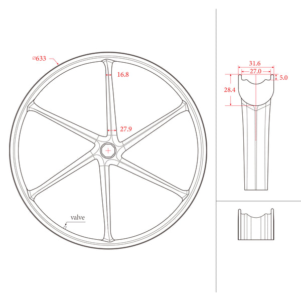 ICAN Vortex Gravel Wheels