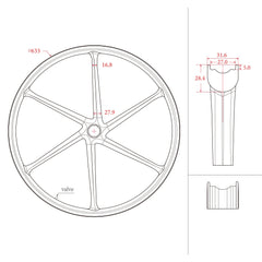 ICAN Vortex Gravel-Laufräder US