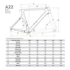 Disc Rennrad Rahmen A22