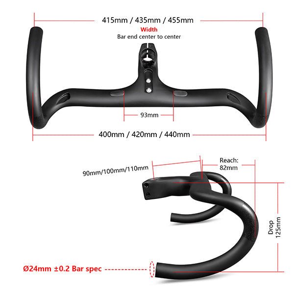 A22 Integrated Handlebar HBA22