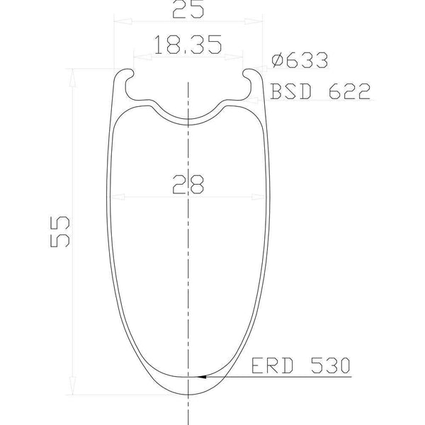 ICAN Wheels & Wheelsets Default Title AERO 55